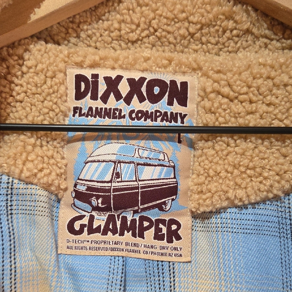 DIXXON Camel Sherpa Jacket - Picture 2 of 11